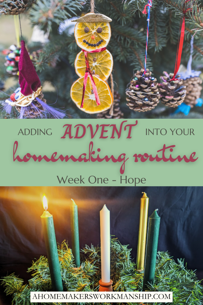 Advent Hope pin