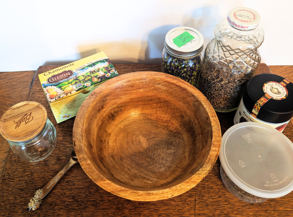 Garden Flower Tea Ingredients
